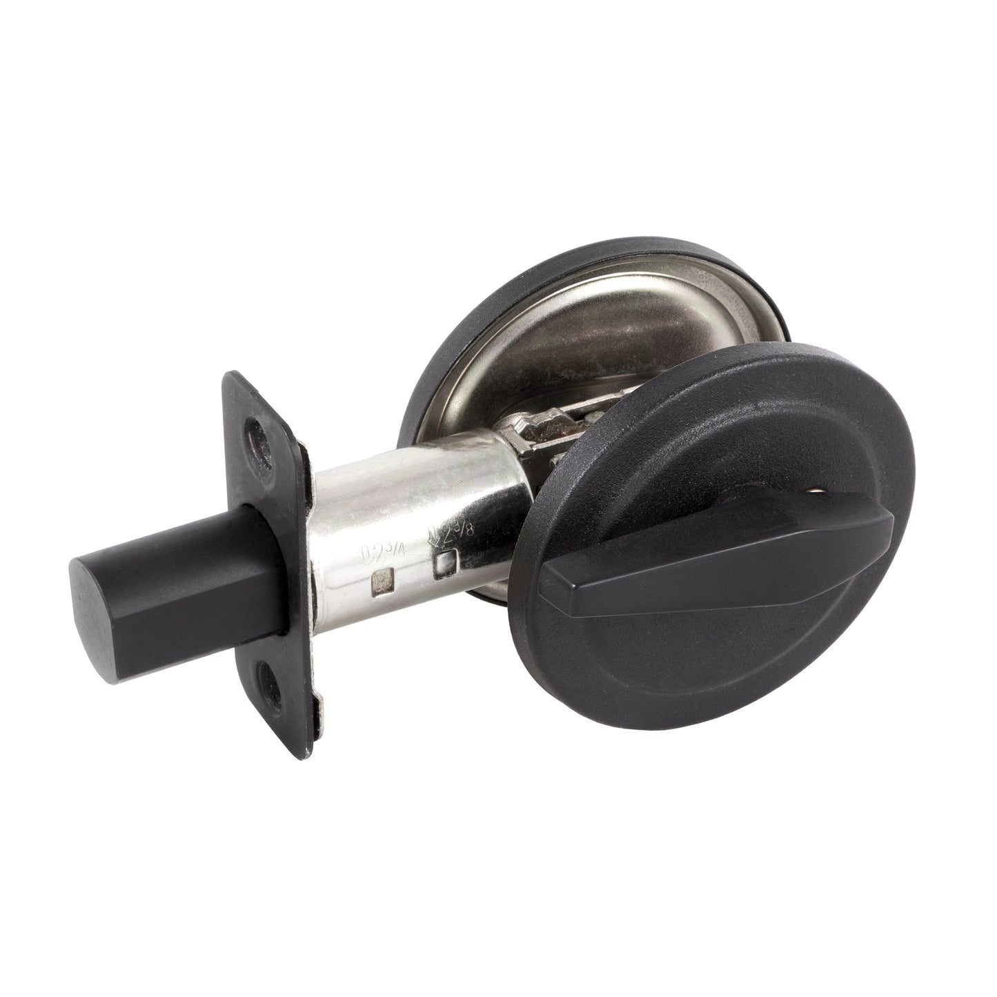 Cerrojo Auxiliar Llave/Perilla Negro