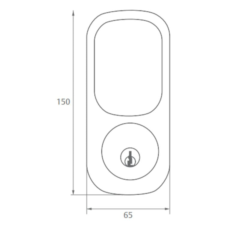 Cerrojo Digital YDD120 Touch