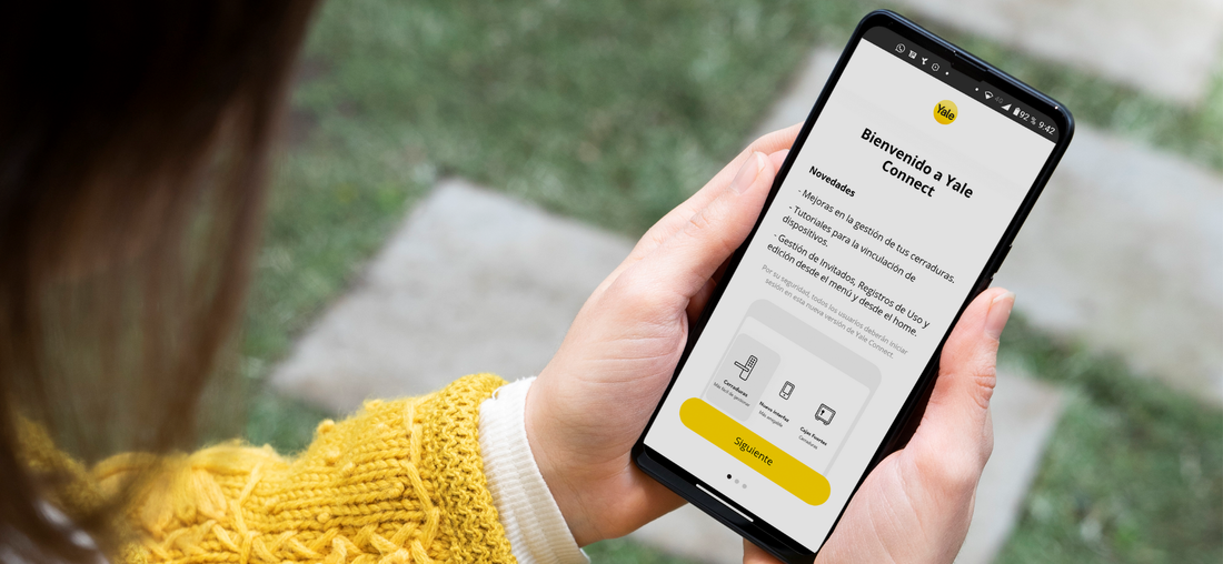 Nueva versión de Yale Connect App