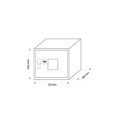 Caja de Seguridad Home 8 lts.