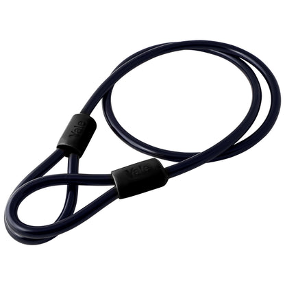 Cable Bicicleta de Seguridad Portatil 1.2Mts Negro