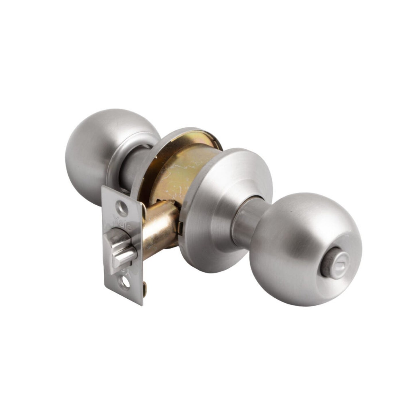 Cerradura Cilíndrica Oficina - Dormitorio Inoxidable