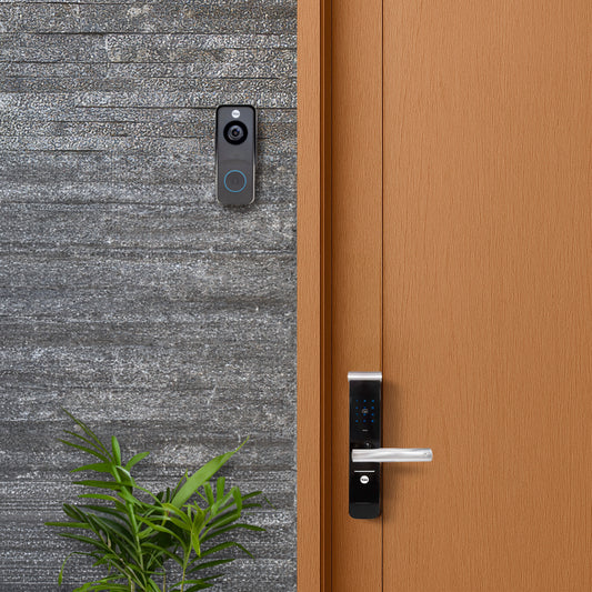 cerradura inteligente yale con timbre para entrada o acceso