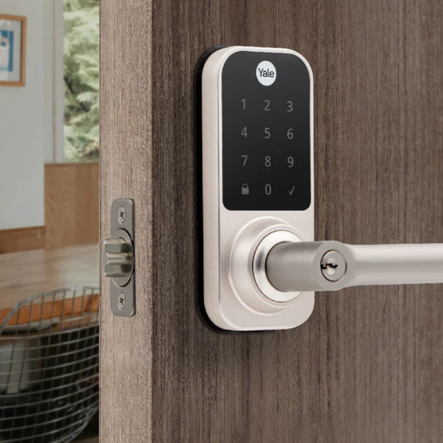 Cerradura Digital Inteligente B60 YDL120 Color Plateado