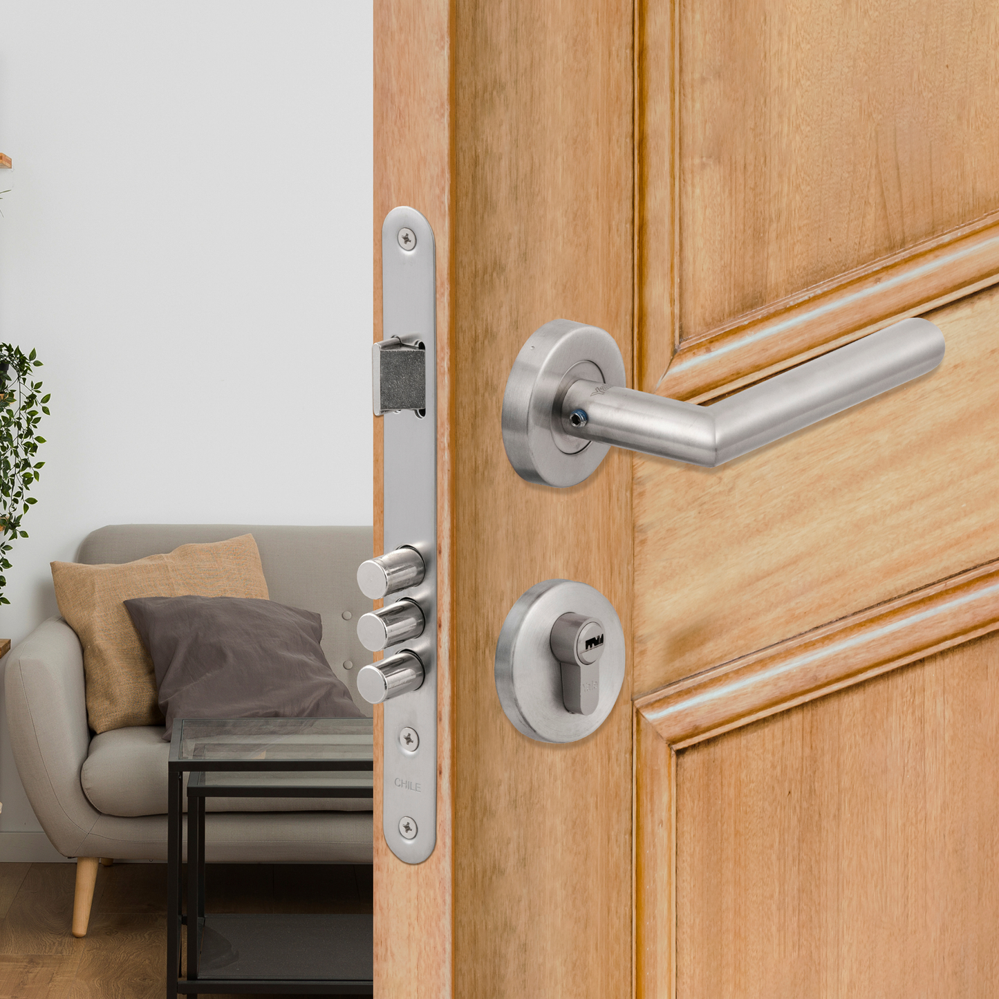 Cerradura Embutida Toscana B60 Acceso 1/2