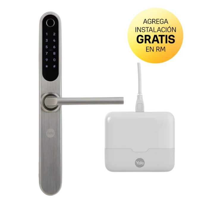 Smart Pack Cerradura Digital Inteligente YSD100 B60 Color Plateado