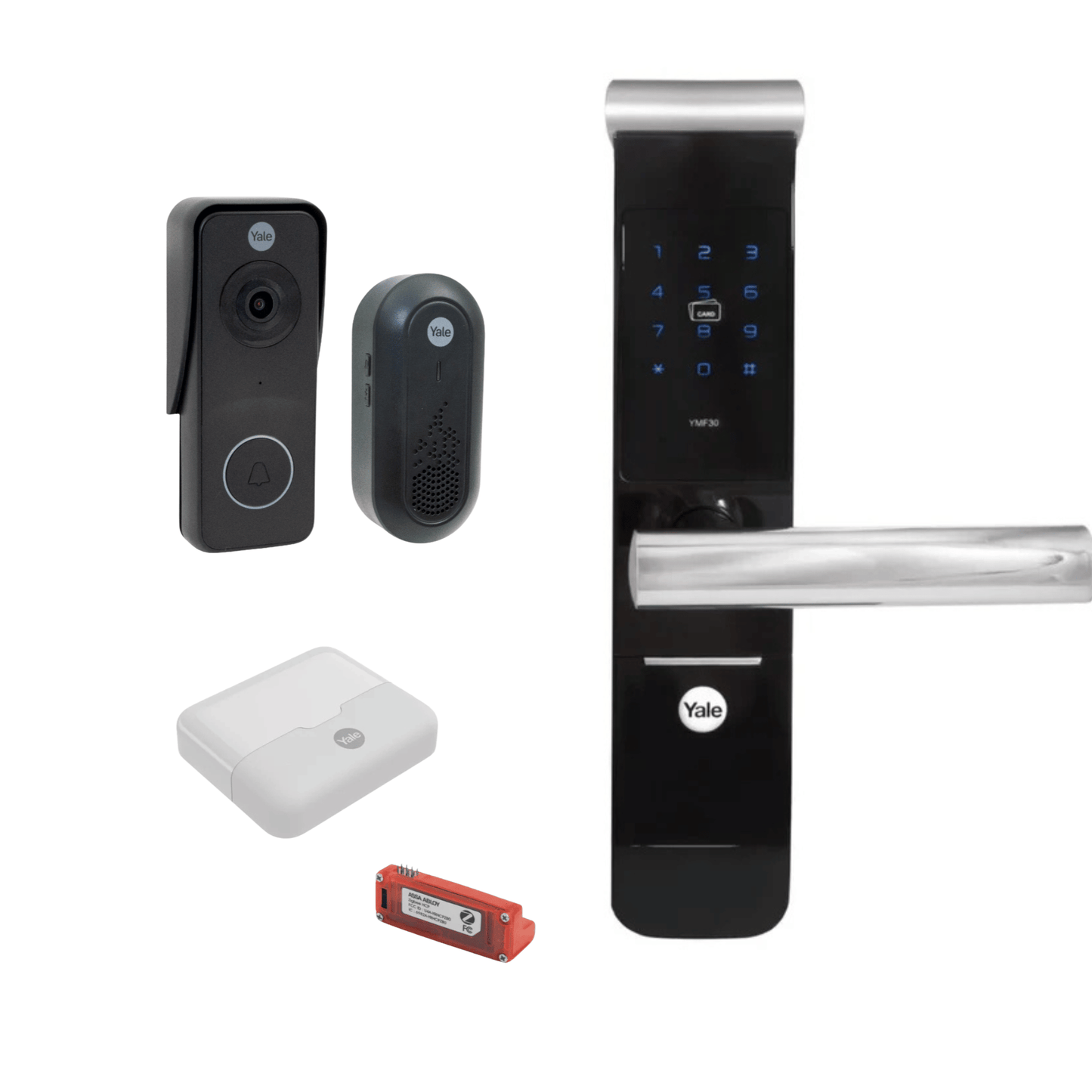 Cerradura digital yale con timbre para acceso o entrada