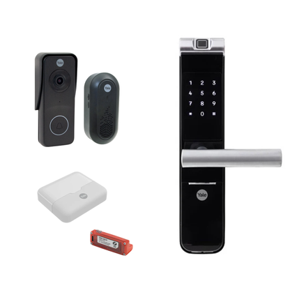 Pack de Cerradura Digital Inteligente YMF40 + Video Timbre Lumo