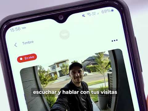 Video timbre Yale, mira quien esta en tu puerta. Ideal para departamento y casas