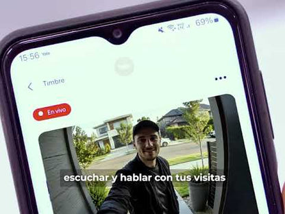 Video timbre Yale, mira quien esta en tu puerta. Ideal para departamento y casas